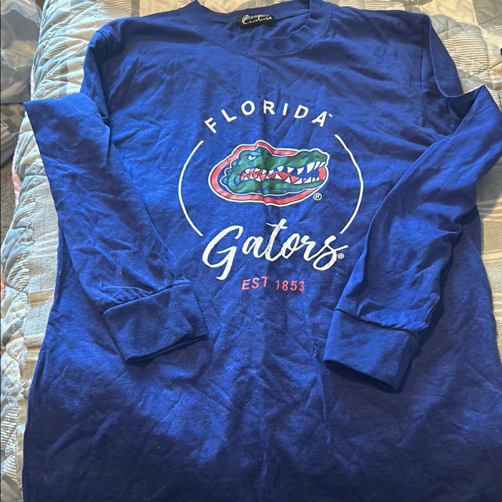 Florida Gators Blue Long Sleeve Shirt